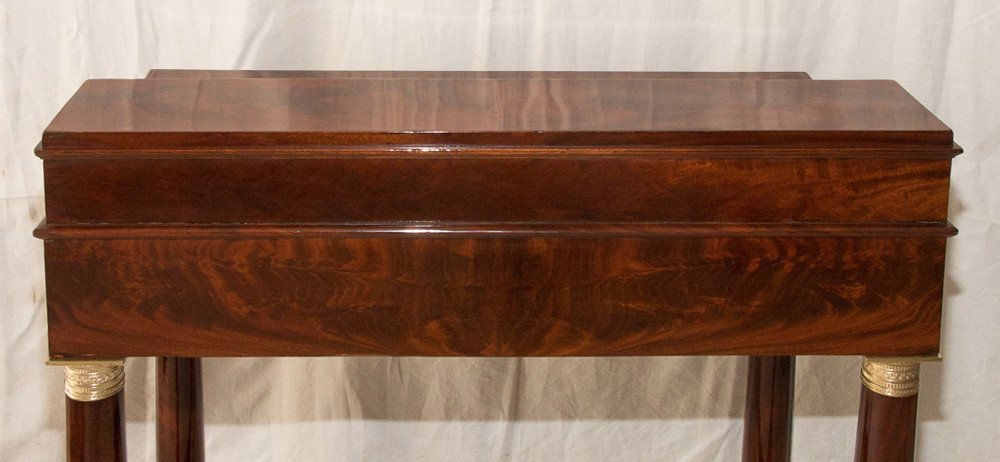 Empire Mahogany Tiered Desk-photo-8