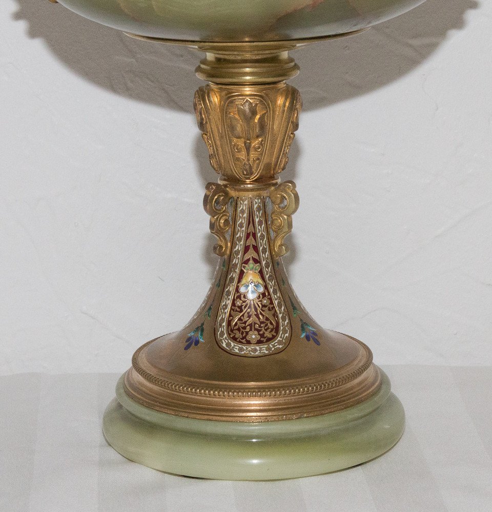 Coupe De Style Oriental Eugène Cornu (1827- 1899)-photo-3