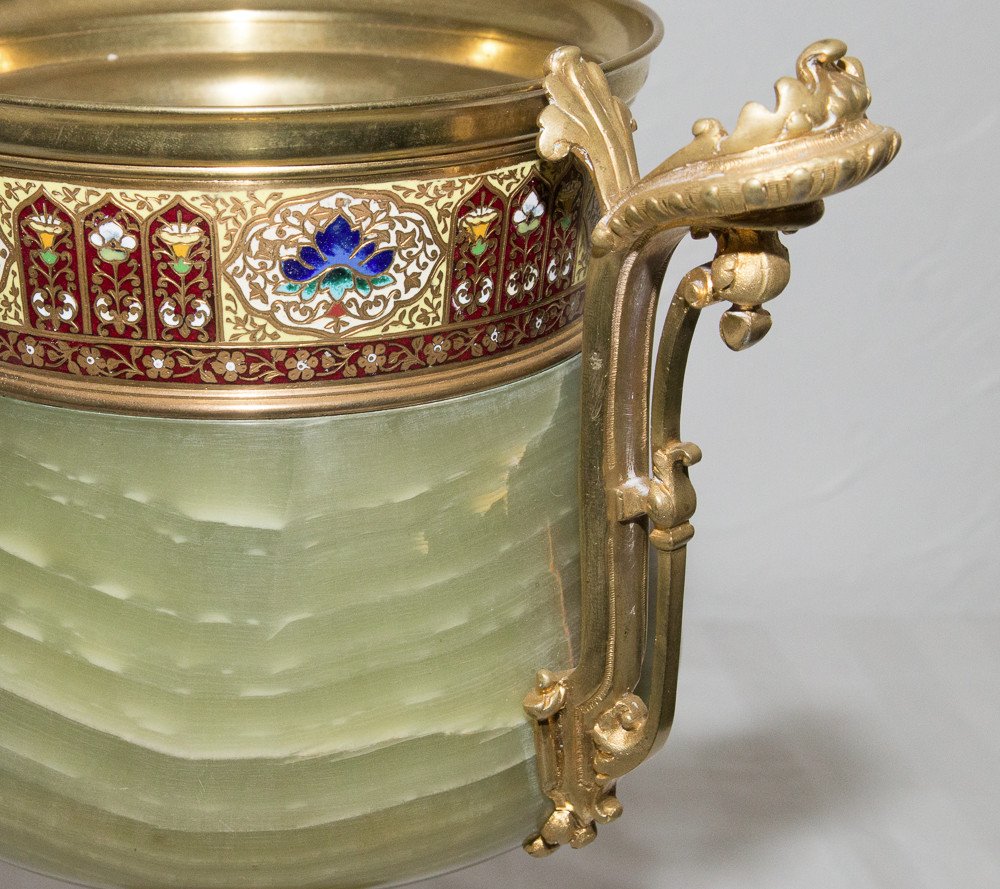 Oriental Style Cup Eugène Cornu (1827- 1899)-photo-4
