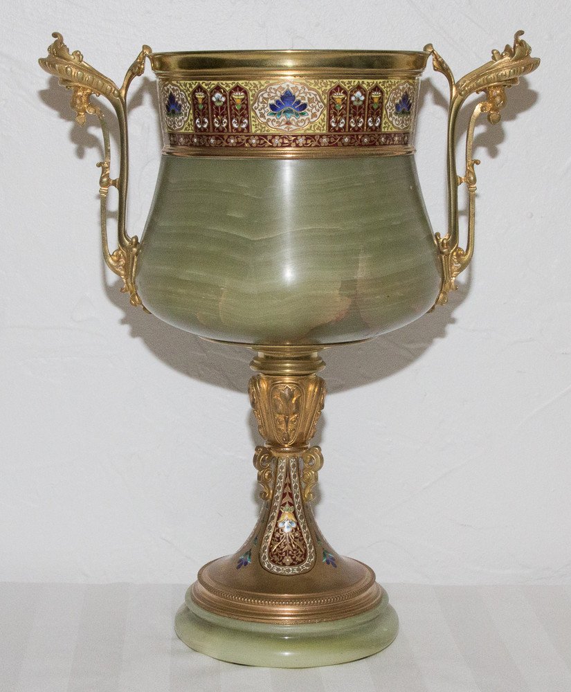 Oriental Style Cup Eugène Cornu (1827- 1899)