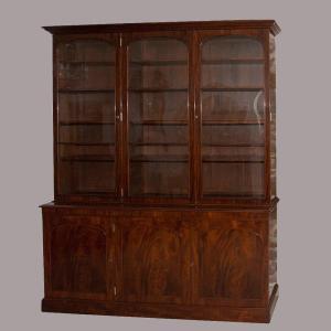 Large Mahogany Library M Willson Early Nineteenth