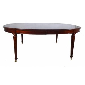 Mahogany Dining Table, Late 21st Century
