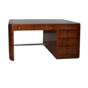 Double-sided Rosewood Desk From The Art Deco Period