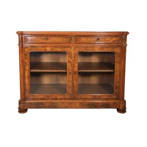 Walnut Display Case, Napoleon III Period
