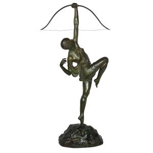 Diane chasseresse Le Faguays époque Art Déco