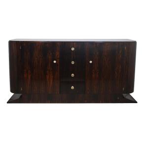Art Deco-era Macassar Ebony Sideboard
