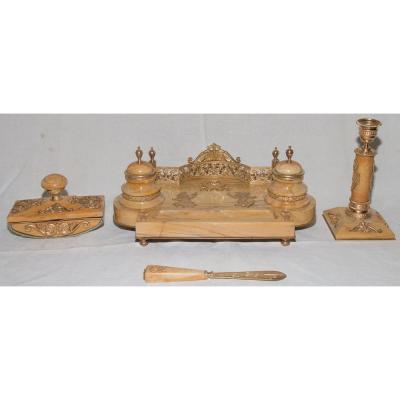 Mid-19th Century Empire Style Office Kit