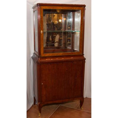 Showcase 2 Body Style Marquetry Transition In Late 19th Century