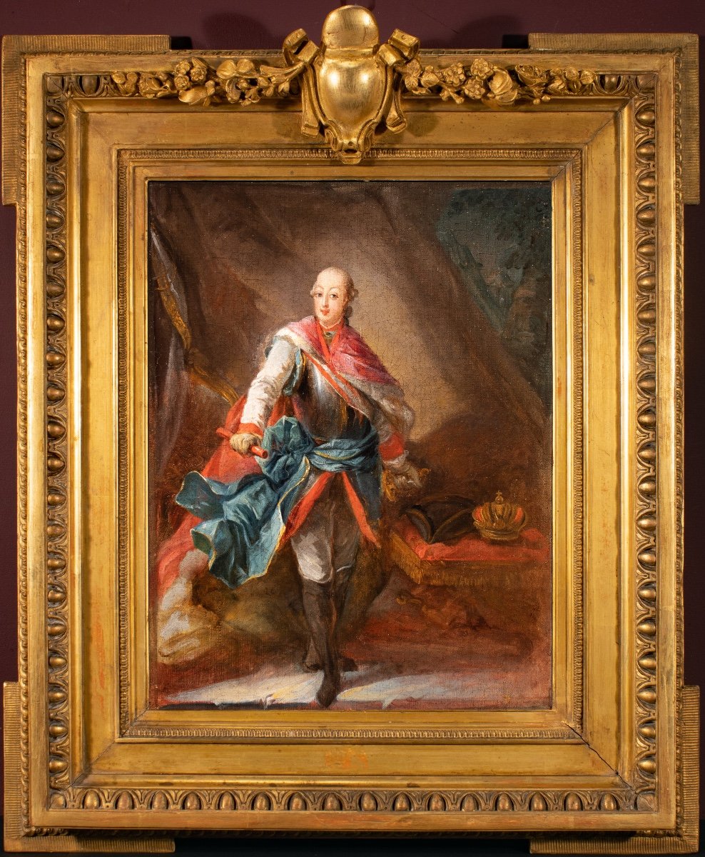 Portrait Of Emperor Joseph II Of Habsburg, Workshop Of Charles Le Clercq 18th  Century 