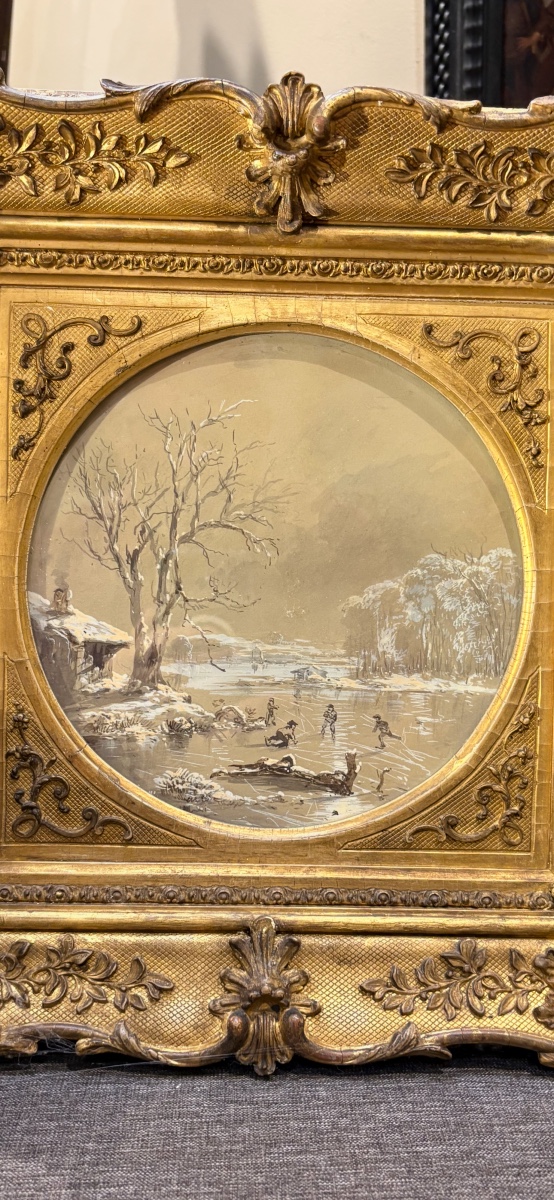 Les joies de l’hiver , Début 19 è siècle -photo-2