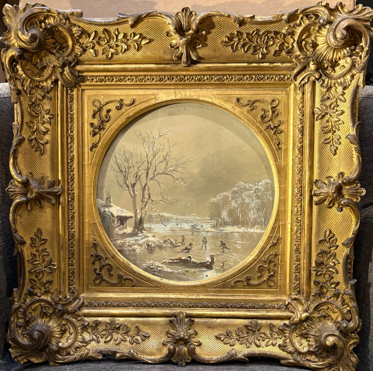 Les joies de l’hiver , Début 19 è siècle 