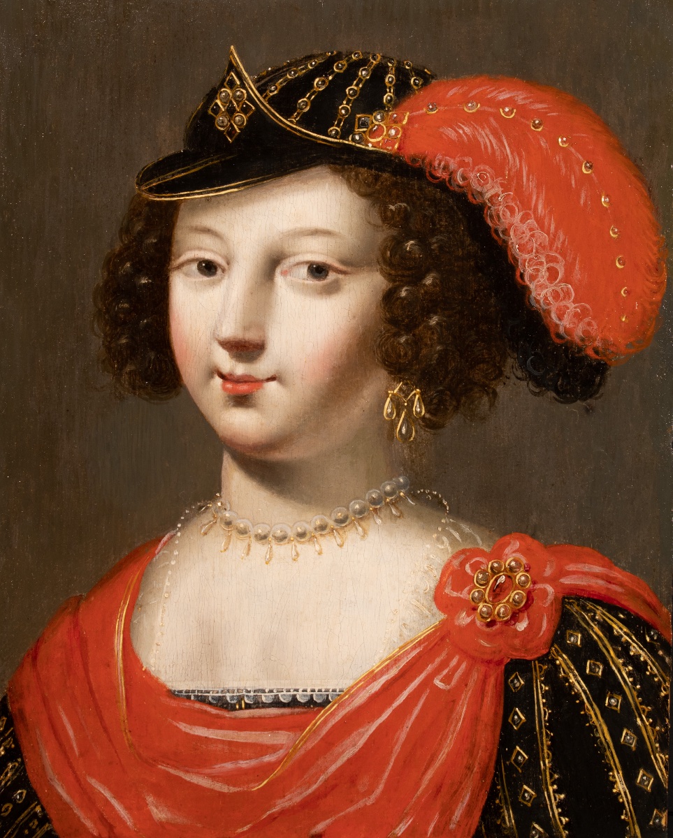 Portrait d’une aristocrate , début du 17 è siècle par Jean Ducayer-photo-2