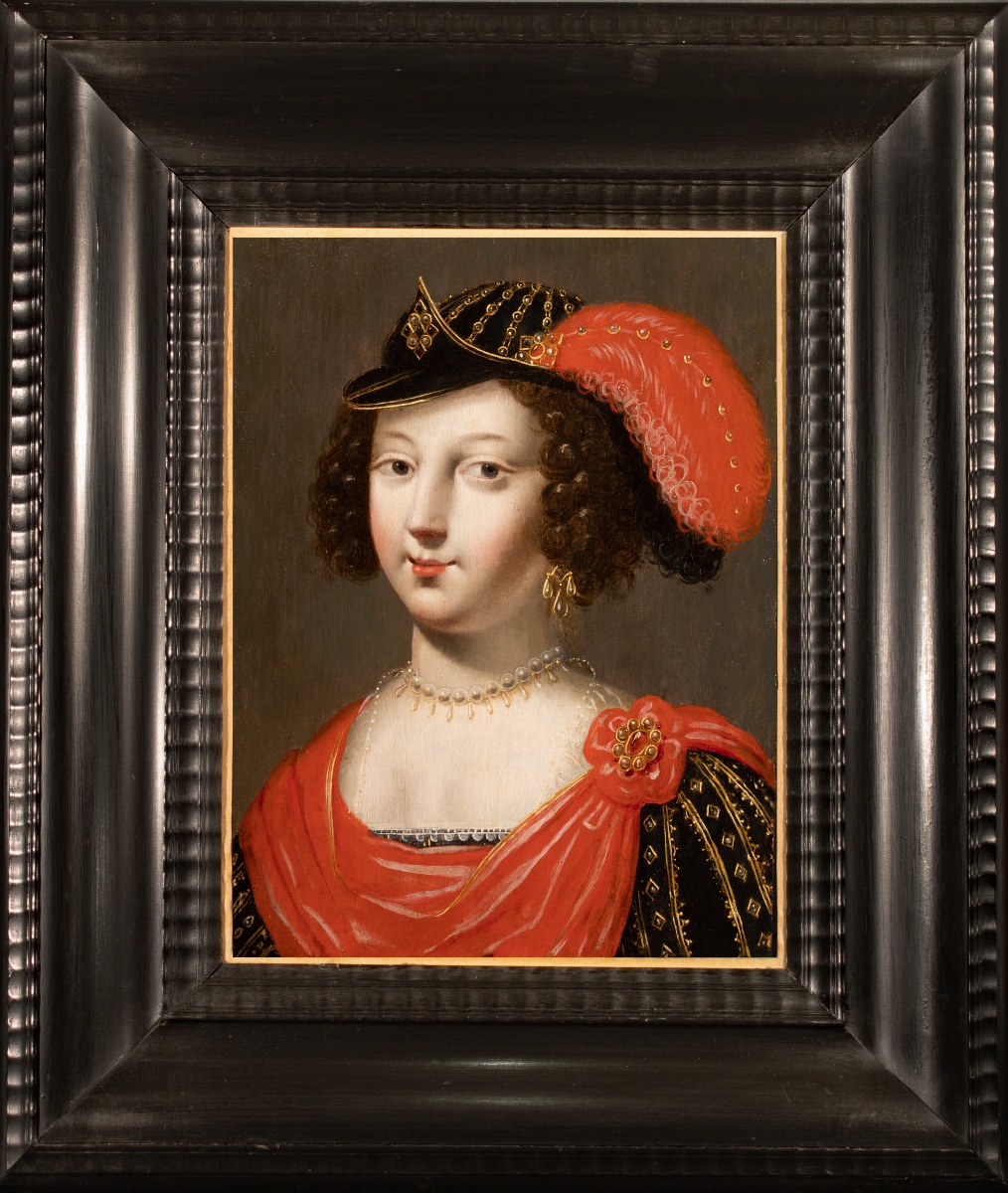 Portrait d’une aristocrate , début du 17 è siècle par Jean Ducayer