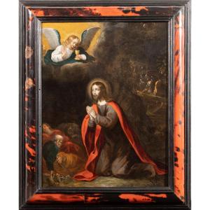 Christ In The Garden Of Olives, Flanders, Mid-17th Century
