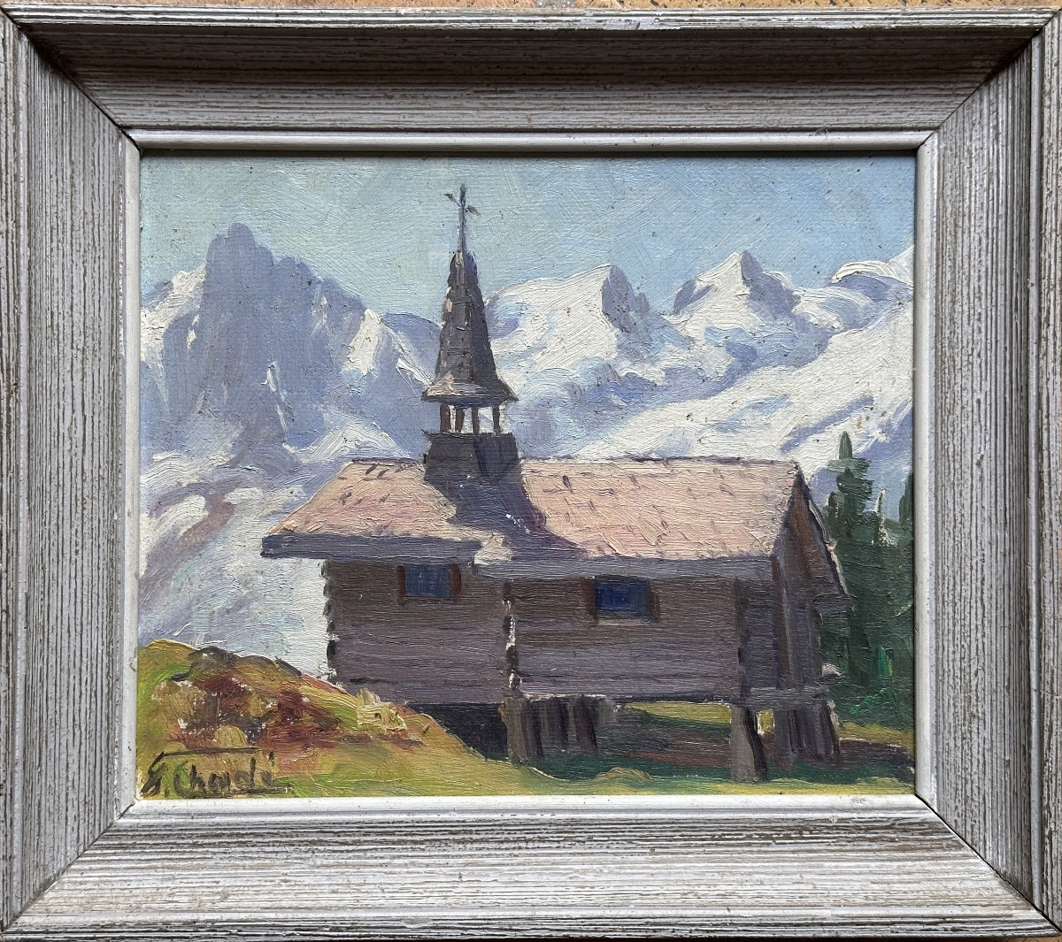 Florent Chadé Landscape Chalet Raccard The Alps Bell Tower Mountain Landscape Valais Switzerland Snow -photo-5
