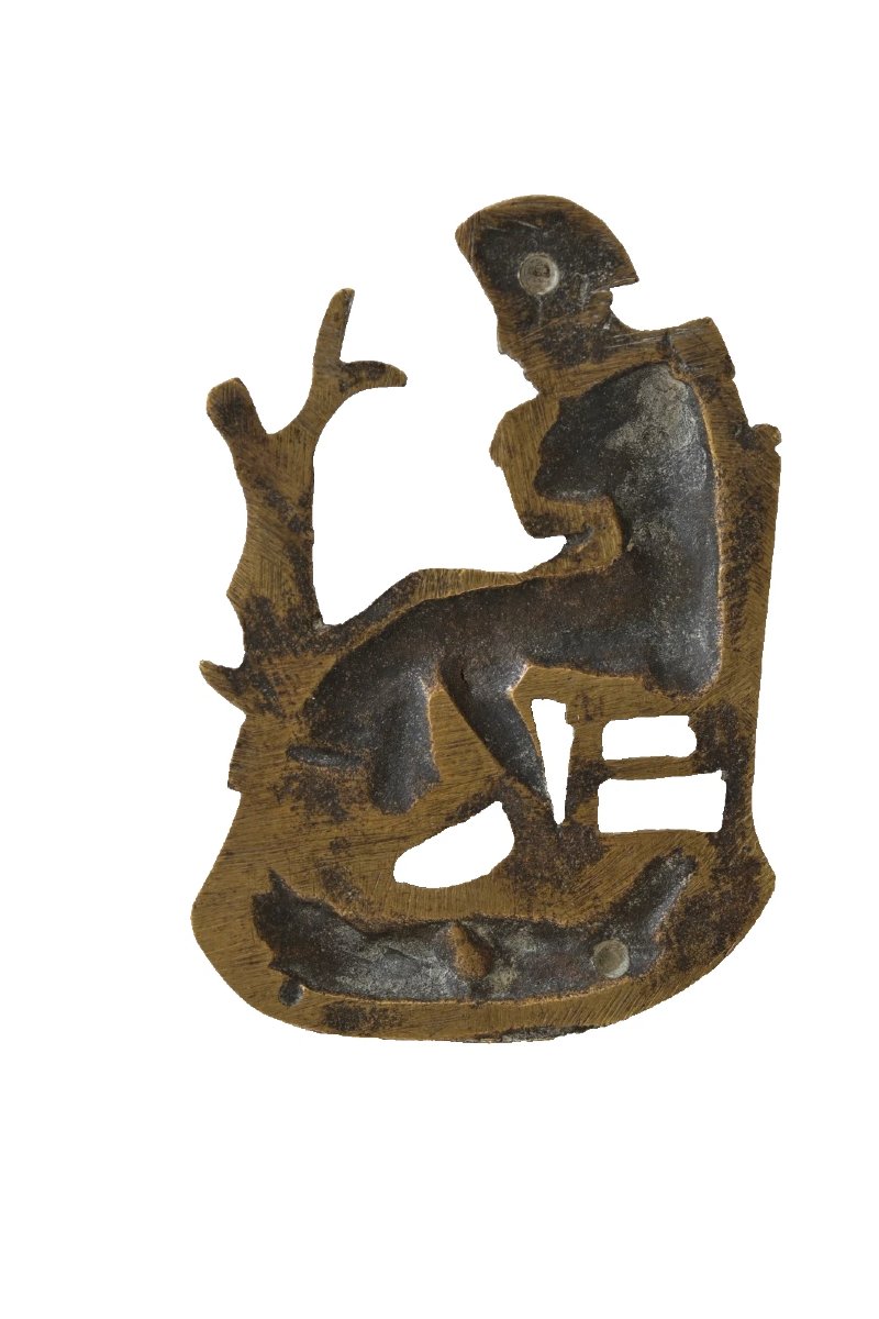 NAPOLEON  Empire  BONAPARTE Ancien bronze de parement  Campagne EGYPTE PYRAMIDE 19e  russie-photo-2