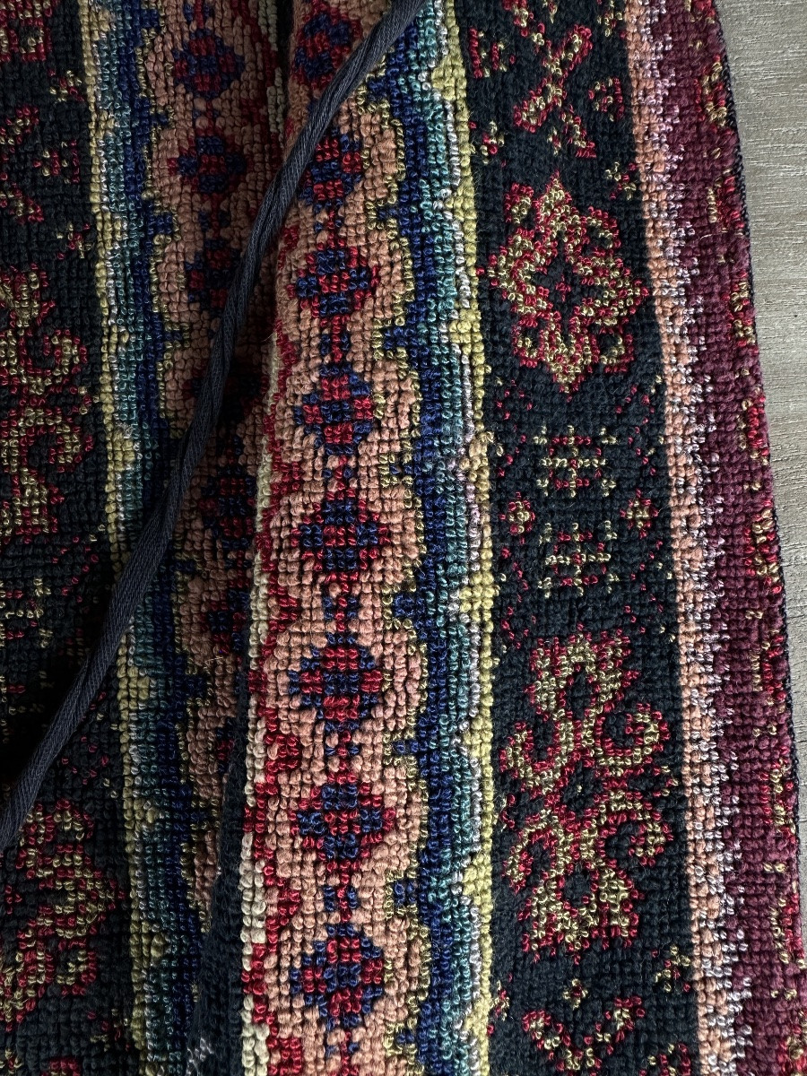 Kilim Kurdish Turkish Wool Color Cushion Fabric Nomad Wall Hanging Textile Iran Decor Sofa -photo-2