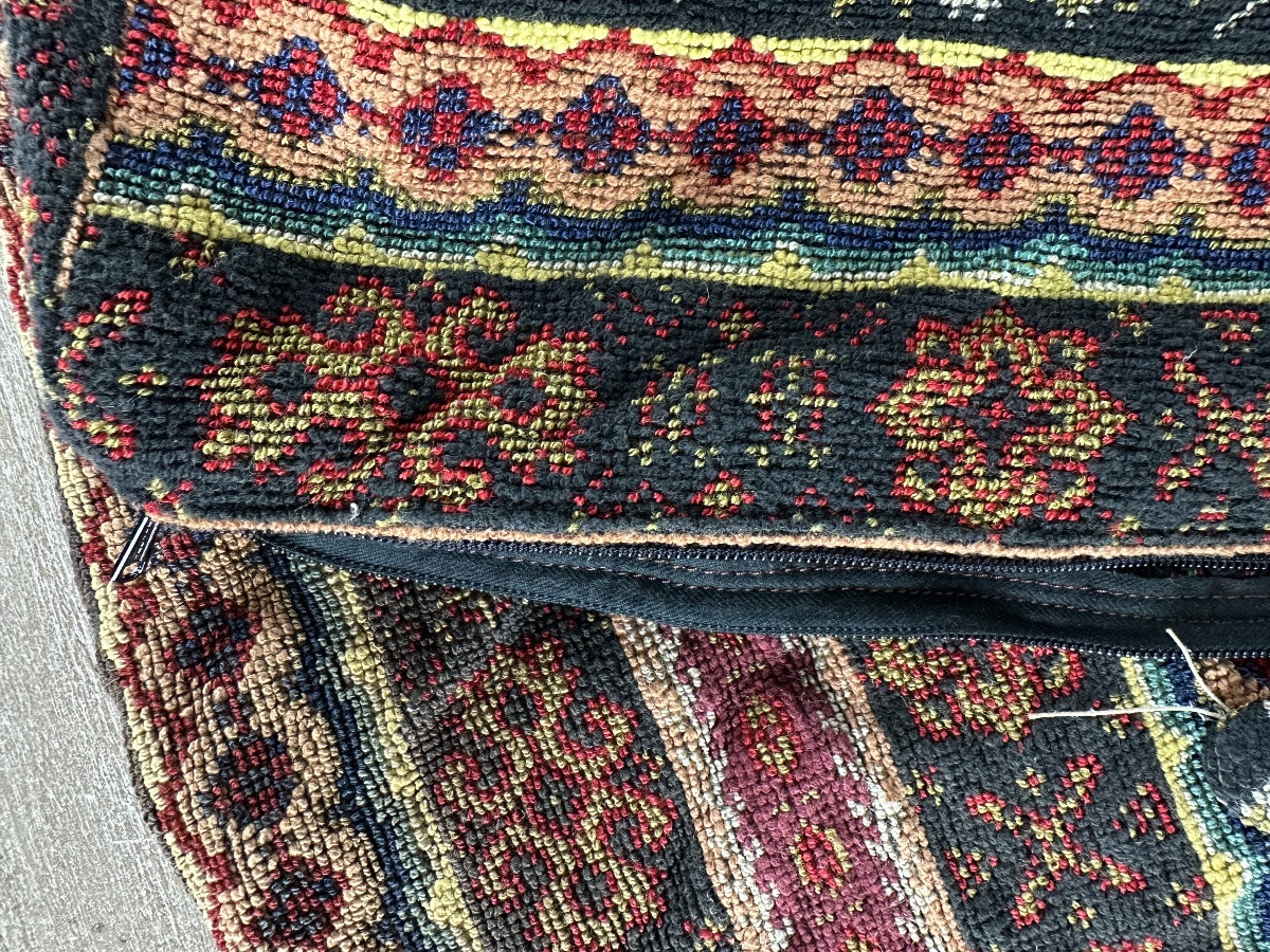 Kilim Kurdish Turkish Wool Color Cushion Fabric Nomad Wall Hanging Textile Iran Decor Sofa -photo-6