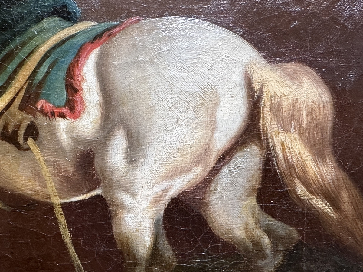 Théodore Fort, Animal Painting, Horse, Farrier, 19th Century  -photo-2