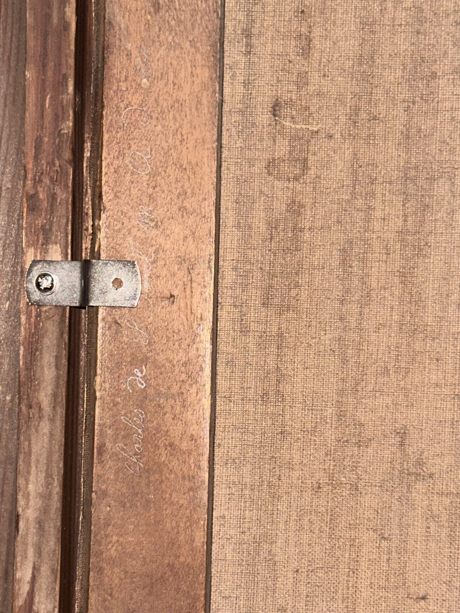 Animated Landscape Painting, View Of Parc Bourgogne, Château Charbonnel, Ys-sur-tille, 1860-photo-8