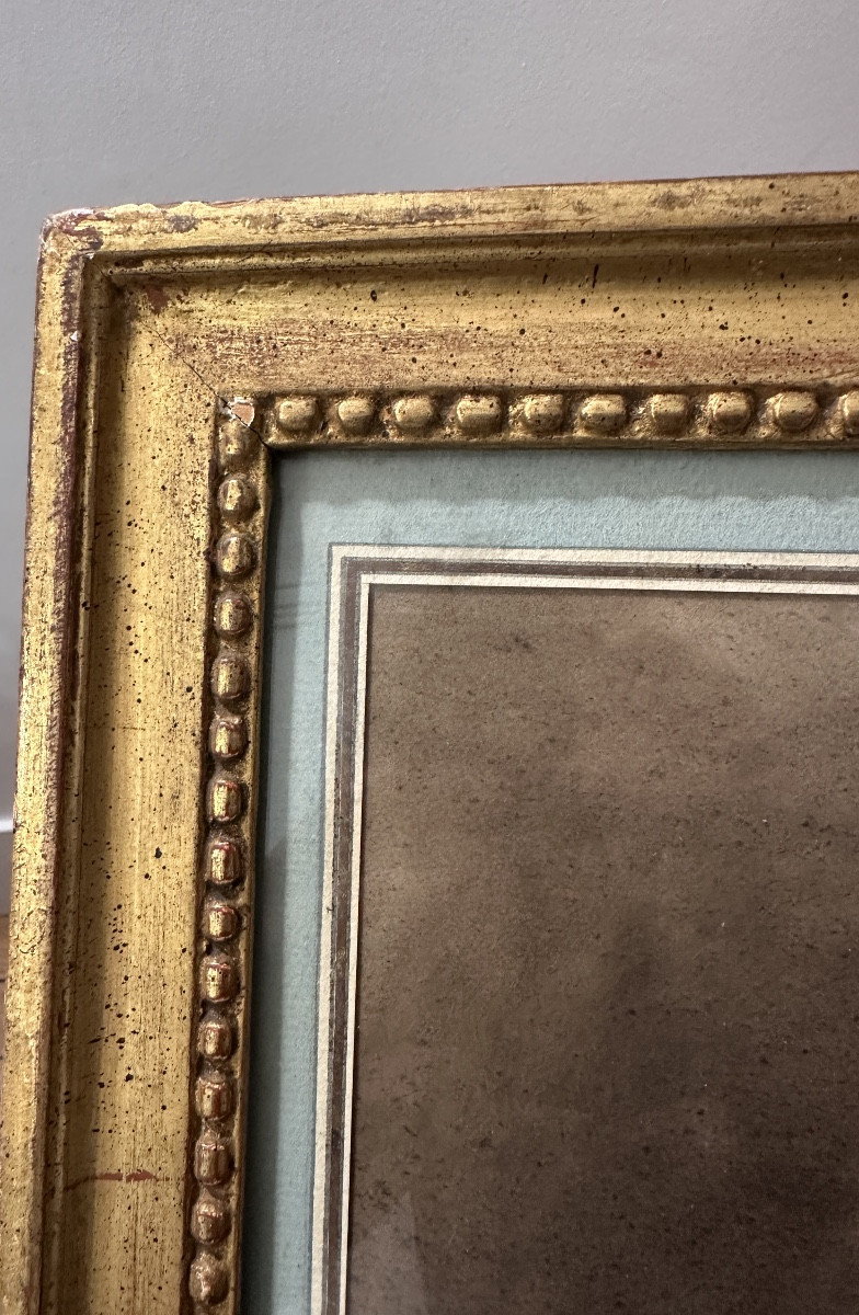 Jean  Droit le baiser du soir dessin art deco-photo-1