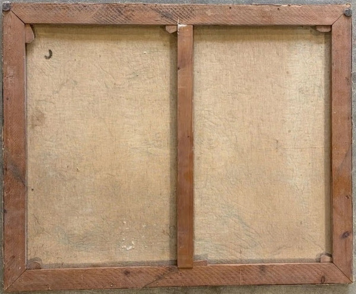 Gustave Helinck Painting Landscape View Sky Bruges Animated Post Impressionist Belgian-photo-3