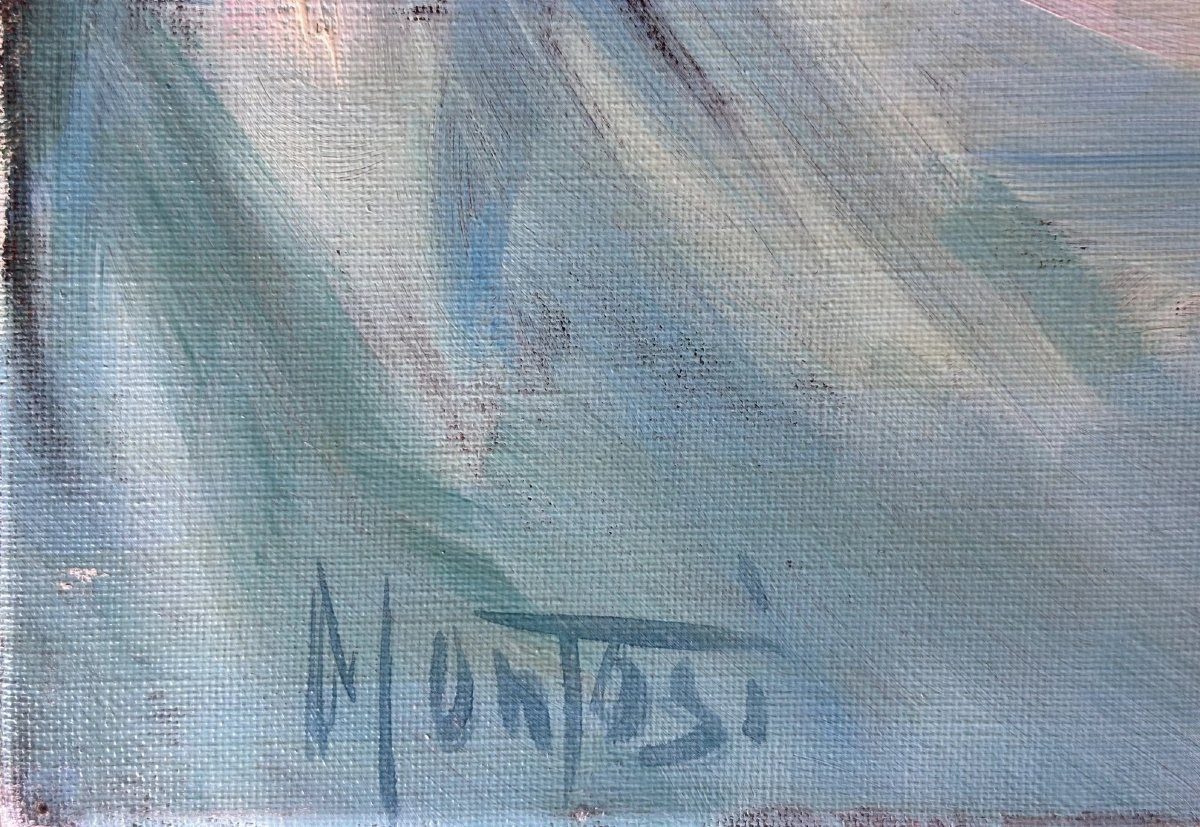 Dobrosky Erotic Painting Portrait Of A Nude Young Woman In A Bedroom-photo-4