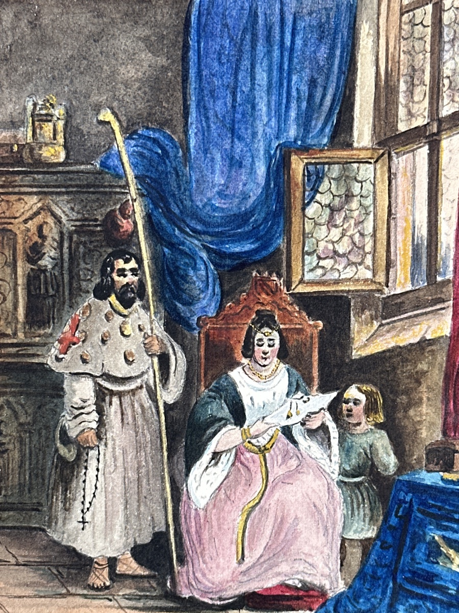 Romantic Drawing Album 1830 Portrait Animated Scene Caricature St. Charlet 51 Sheets-photo-4