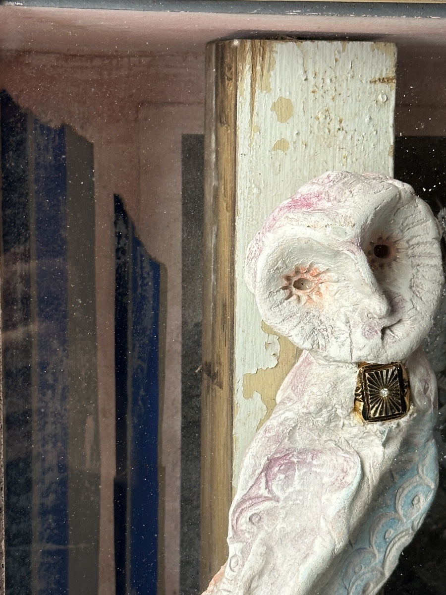 Paul Duchein  boite objet  vitrine objet art populaire brut singulier st. Cornell  -photo-4