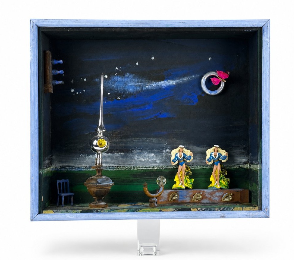 Paul Duchein, Unique Art, Art Brut, Box, Object, Surrealism, The Garden Of Eden, Night, André Breton
