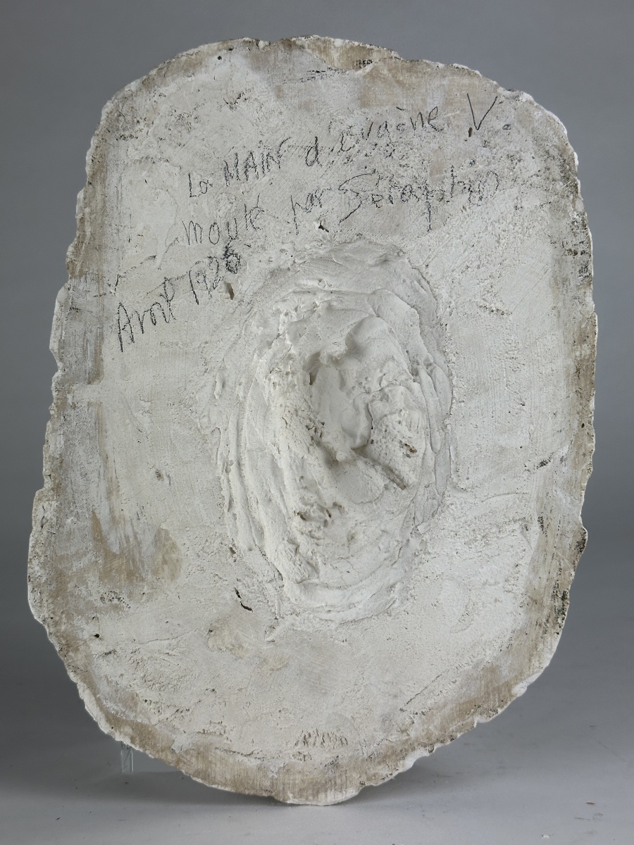 Albert Séraphin  Sculpture  Plaster Cast Of The Right Hand, Anatomical Study, Eugène V, 1926-photo-5