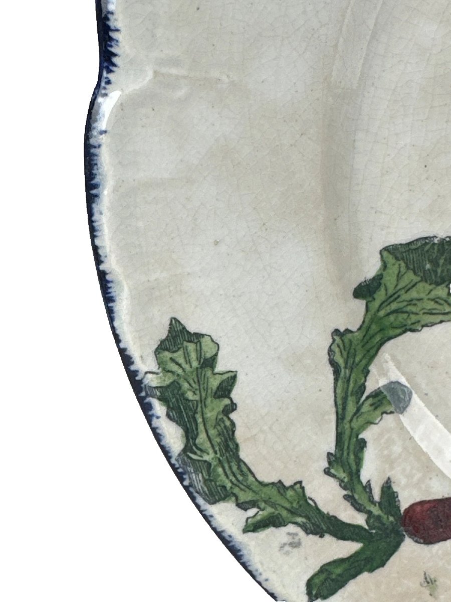 Assiette L'escalier de cristal Paris lapin japonisme Rousseau Bracquemond-photo-3