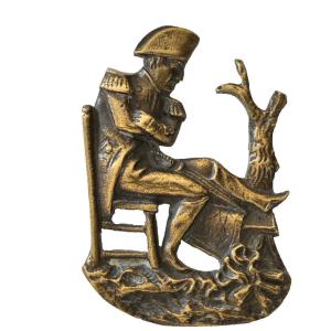 NAPOLEON  Empire  BONAPARTE Ancien bronze de parement  Campagne EGYPTE PYRAMIDE 19e  russie