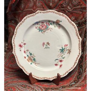 Large Antique Porcelain Dish China Famille Rose Qianlong 18th Century 35 Cm China Dish Company