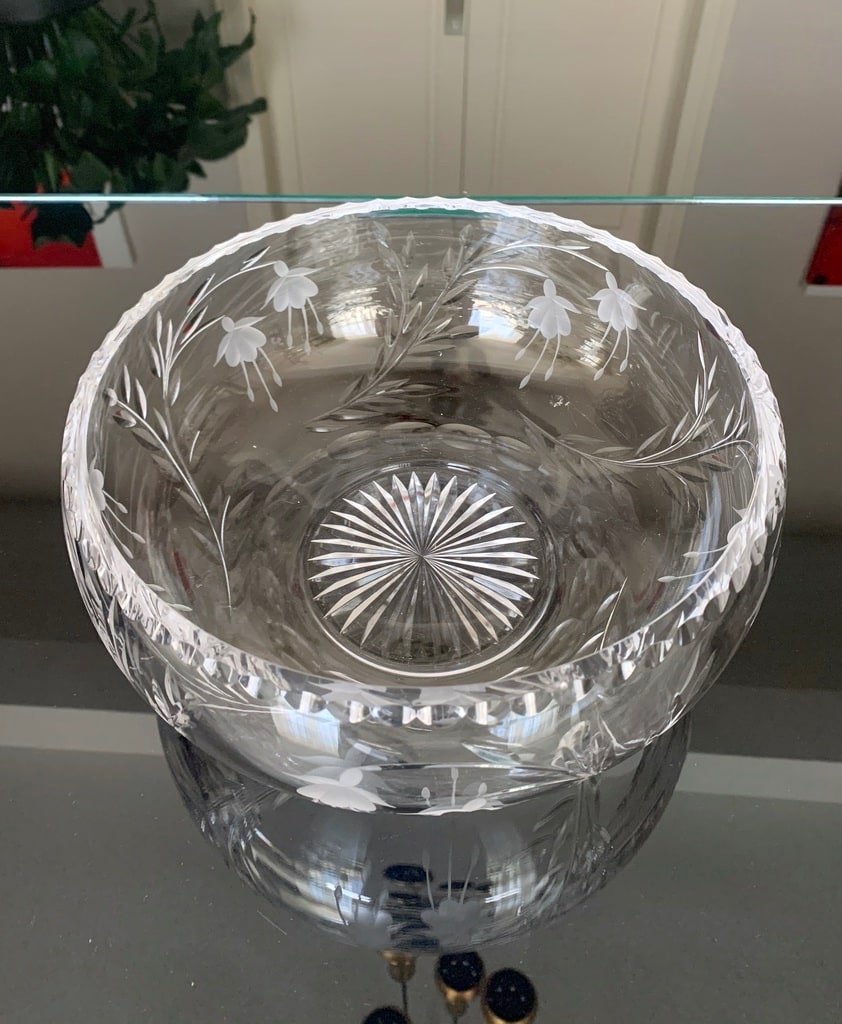 Vintage Crystal Decorative Cup-photo-3