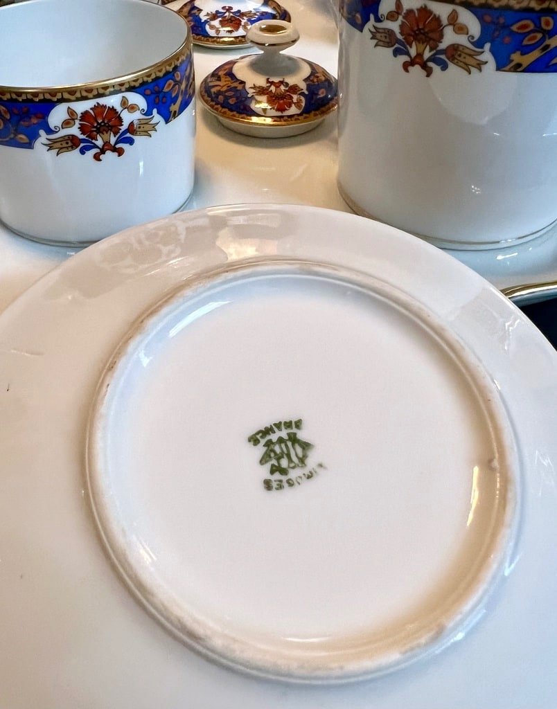 Service à Thé Vintage - Solitaire En Porcelaine-photo-1