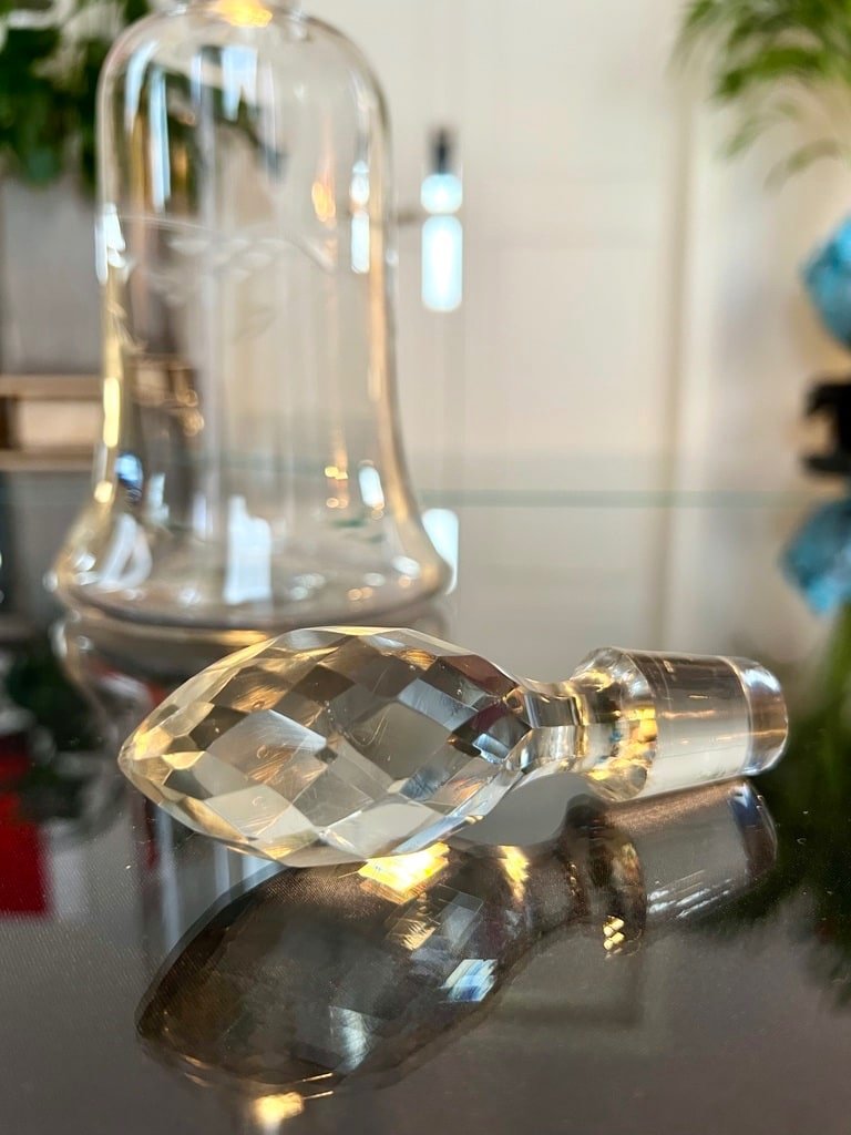 Vintage Alcohol Carafe - Bar Bottle-photo-2