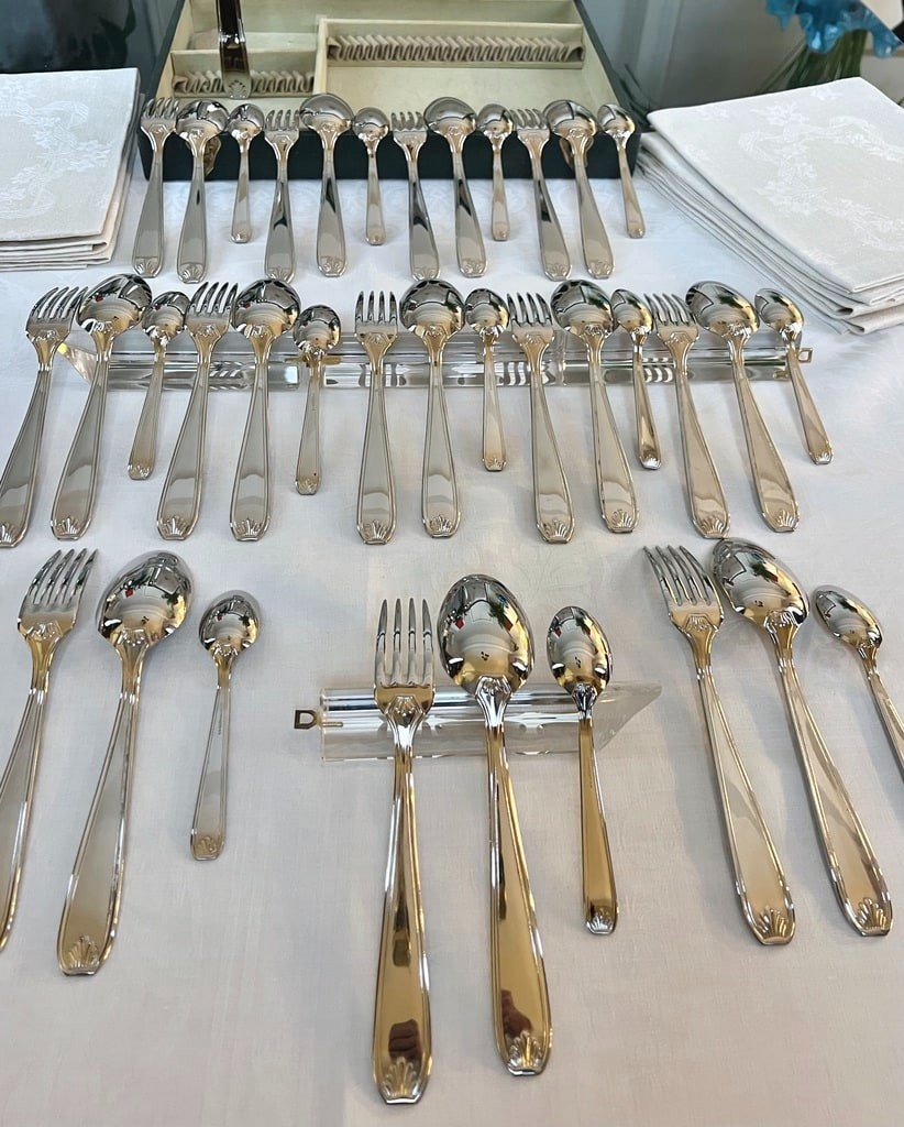 Vintage Stainless Steel Cutlery Set - Guy Degrenne - Cutlery-photo-8