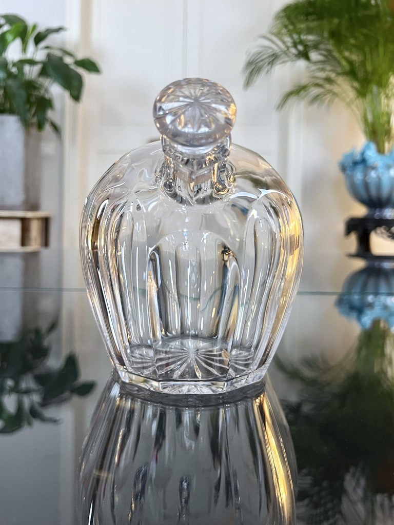 Saint Louis Crystal Decanter - Alcohol Bar Bottle - Art Deco-photo-1