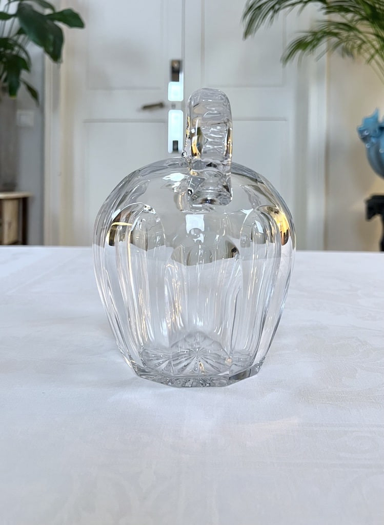 Saint Louis Crystal Decanter - Alcohol Bar Bottle - Art Deco-photo-3