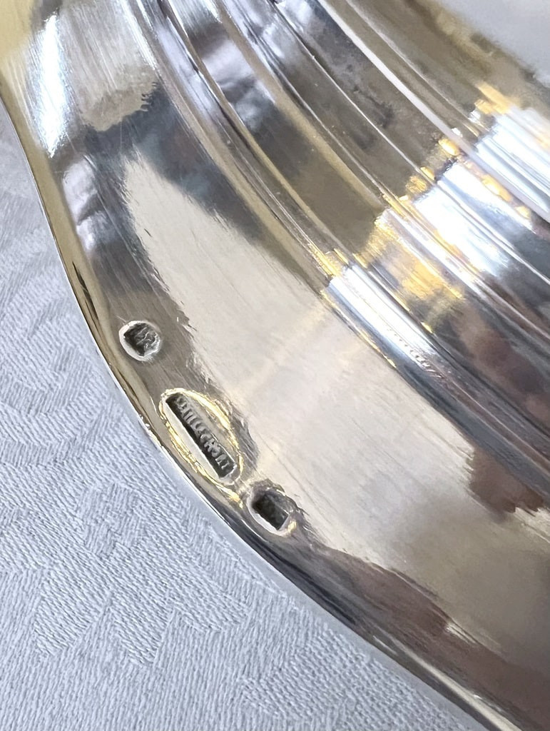 Nickel Silver Tureen - 20th Century Vintage - Shaped Piece-photo-4
