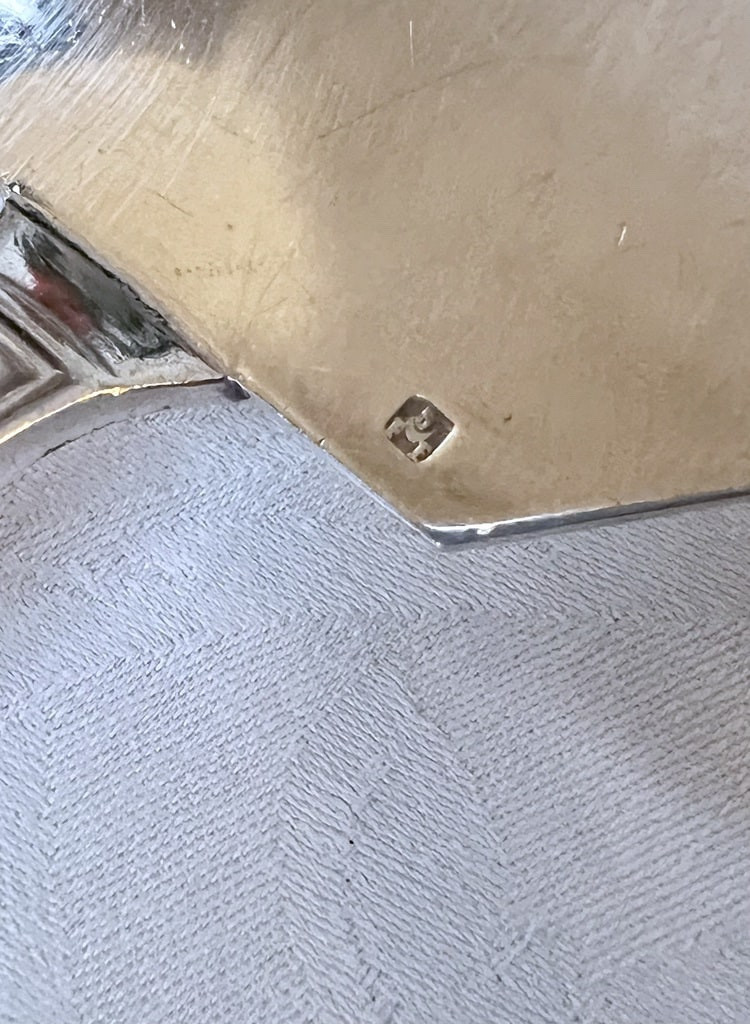 Silver-plated Metal Dessert Forks And Cake Server - Art Deco-photo-6