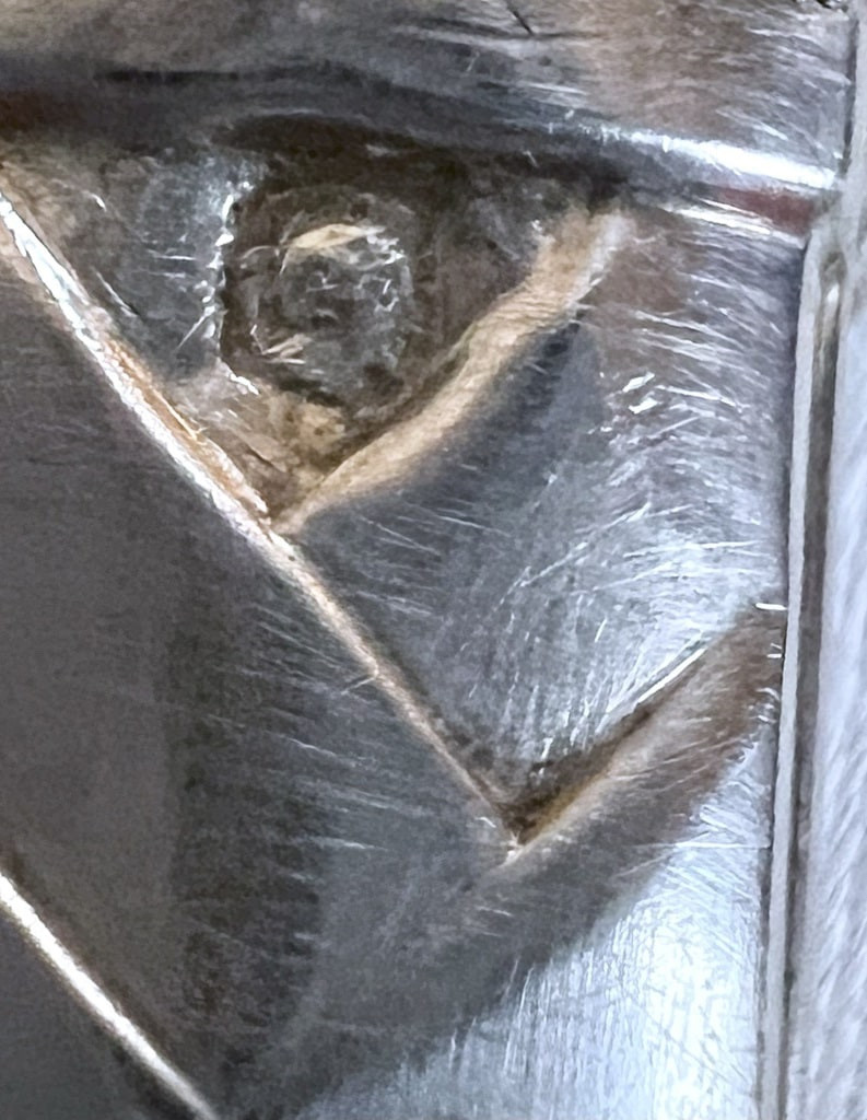 Fourchettes à dessert et pelle à gâteau en argent - Couverts Art Déco-photo-4