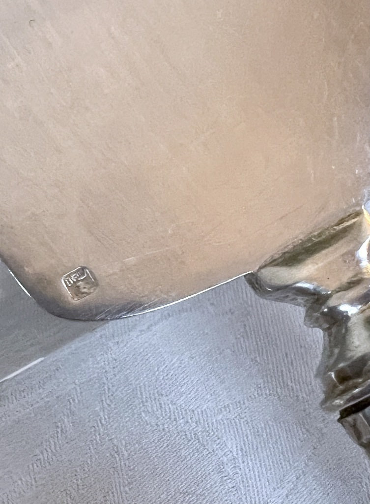 Fourchettes à dessert et pelle à gâteau en argent - Couverts Art Déco-photo-8