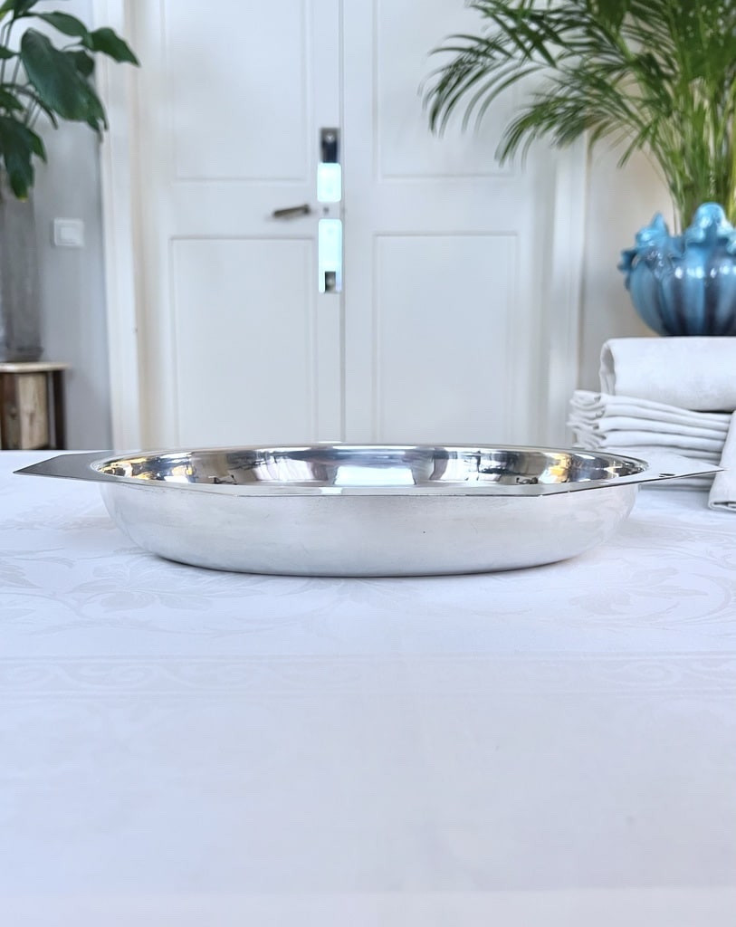 Art Deco Silver-plated Bread Basket - Serving Accessories-photo-1