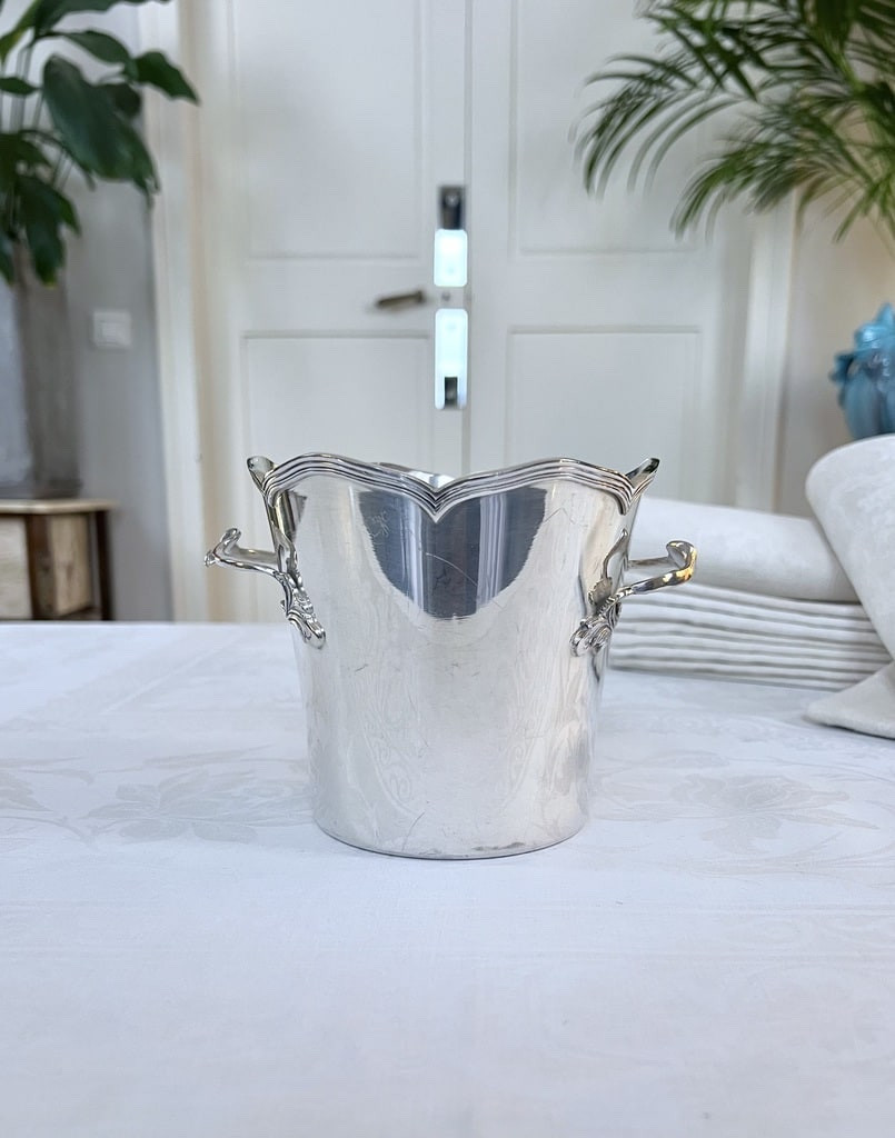 Vintage Silver-plated Ice Bucket - 20th Century