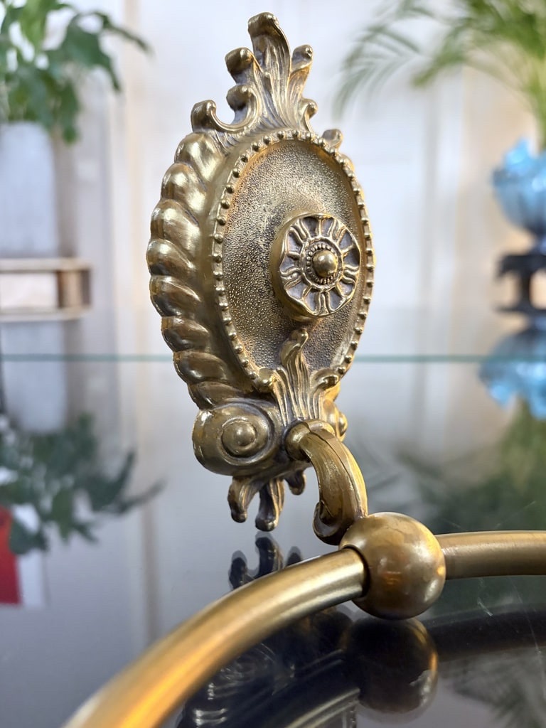 Vintage Brass Towel Rack - Bathroom And Toilet Decorative Accessory-photo-2