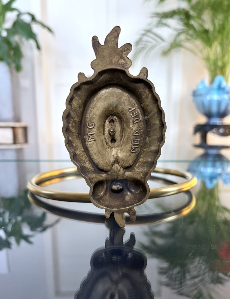 Vintage Brass Towel Rack - Bathroom And Toilet Decorative Accessory-photo-1