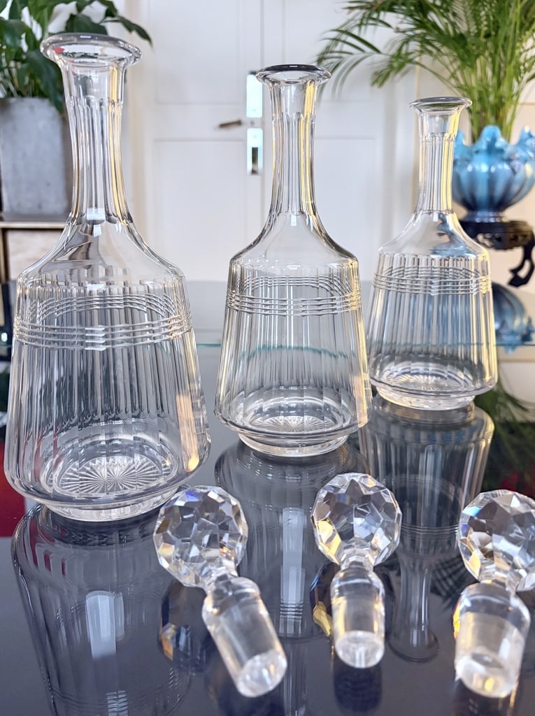 Glass Carafes And Crystal Stoppers - Tableware-photo-4