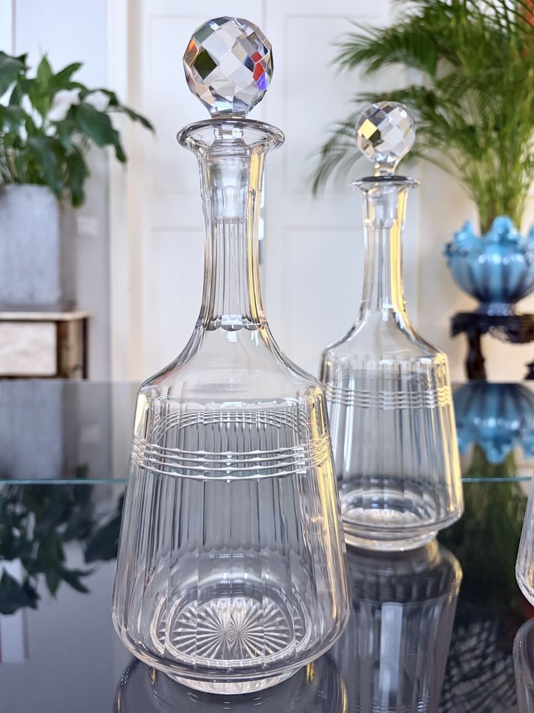 Glass Carafes And Crystal Stoppers - Tableware-photo-5